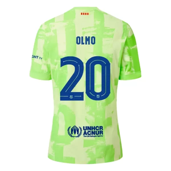 Günstige FC Barcelona Olmo 20 Herrentrikot Ausweich 2024/25 Kurzarm