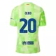 Günstige FC Barcelona Olmo 20 Kindertrikot Ausweich 2024/25 Kurzarm