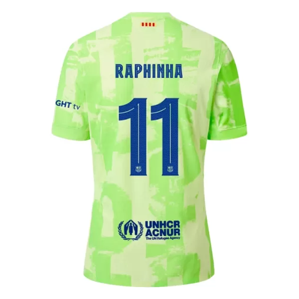 Günstige FC Barcelona Raphinha 11 Herrentrikot Ausweich 2024/25 Kurzarm