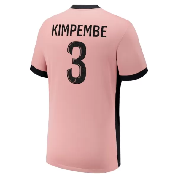 Günstige Paris Saint-Germain Kimpembe 3 Kindertrikot Ausweich 2024/25 Kurzarm