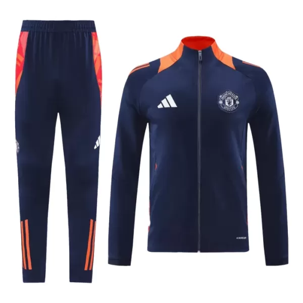 Manchester United Trainingsjackenanzüge 2024/25 Navy