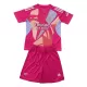 Günstige Arsenal Torwart Kindertrikot 2024/25 Kurzarm Rosa