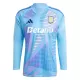 Günstige Aston Villa Torwart Kindertrikot 2024/25 Langarm Blaue