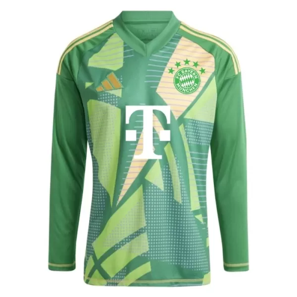 Günstige FC Bayern München Torwart Herrentrikot 2024/25 Langarm