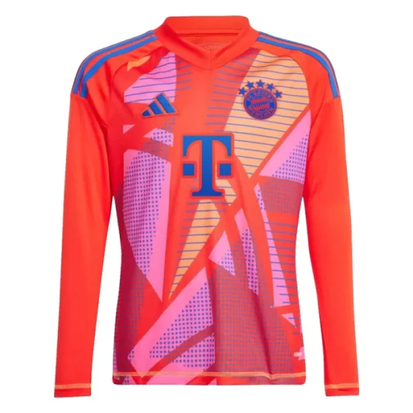 Günstige FC Bayern München Torwart Herrentrikot 2024/25 Langarm