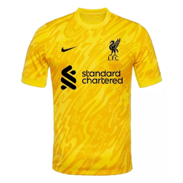 Günstige Liverpool Torwart Herrentrikot 2024/25 Kurzarm