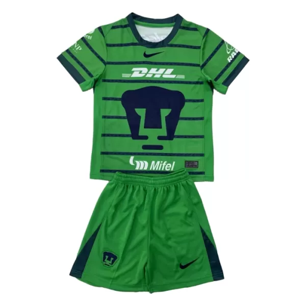 Günstige Pumas UNAM Torwart Kindertrikot 2024/25 Kurzarm Grüne