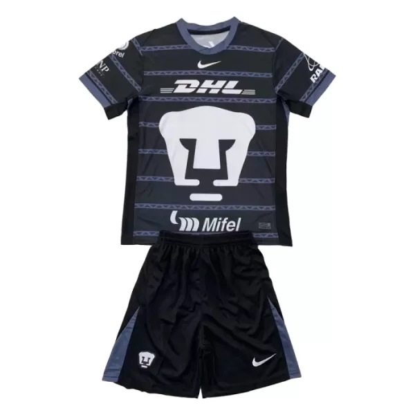 Günstige Pumas UNAM Torwart Kindertrikot 2024/25 Kurzarm Schwarze