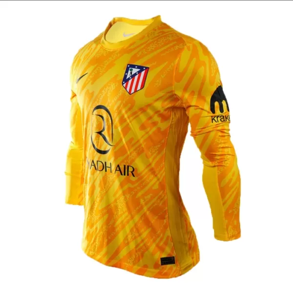 Günstige Atlético Madrid Torwart Herrentrikot Ausweich 2024/25 Langarm