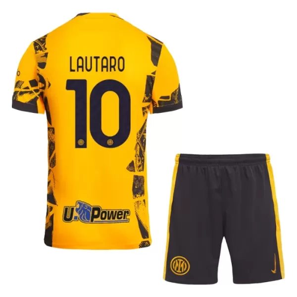 Günstige Inter Mailand Lautaro Martinez 10 Kindertrikot Ausweich 2024/25 Kurzarm