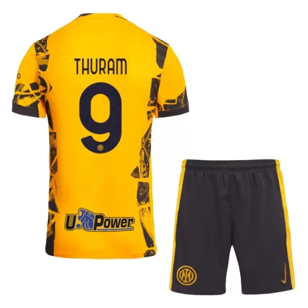 Günstige Inter Mailand Thuram 9 Kindertrikot Ausweich 2024/25 Kurzarm