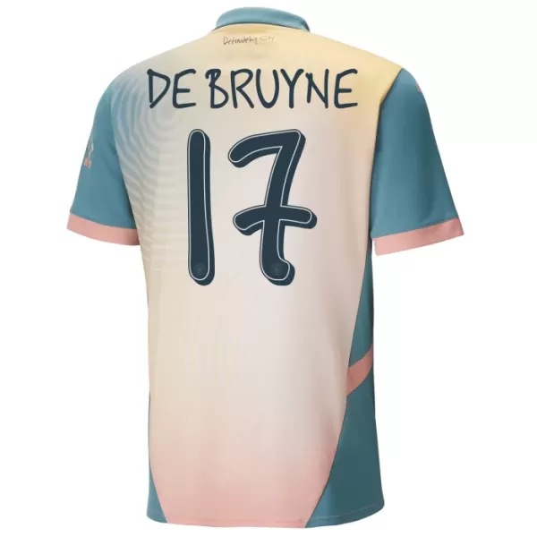 Günstige Manchester City De Bruyne 17 Herrentrikot Vierte 2024/25 Kurzarm