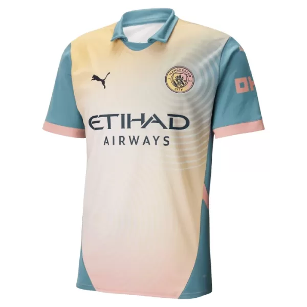 Günstige Manchester City De Bruyne 17 Herrentrikot Vierte 2024/25 Kurzarm