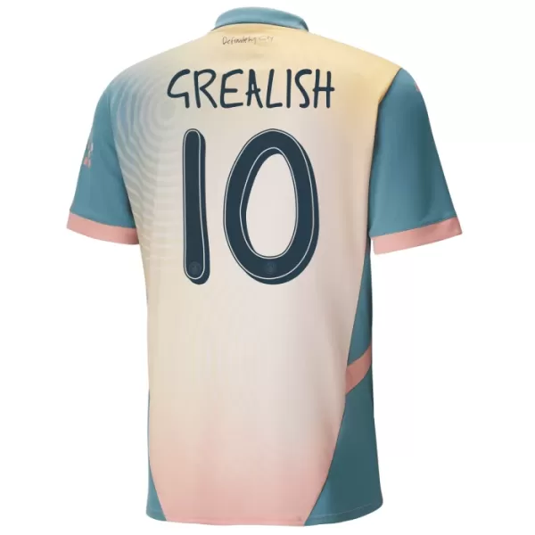 Günstige Manchester City Grealish 10 Herrentrikot Vierte 2024/25 Kurzarm