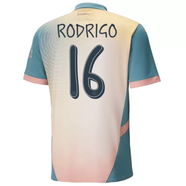 Günstige Manchester City Rodrigo 16 Herrentrikot Vierte 2024/25 Kurzarm