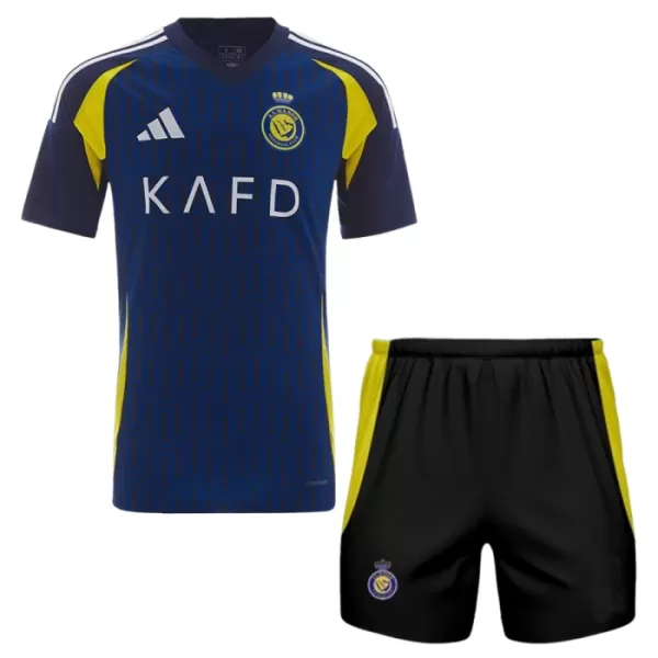 Günstige Al Nassr Kindertrikot Auswärts 2024/25 Kurzarm