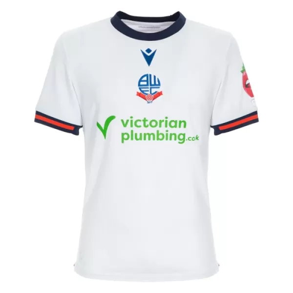 Günstige Bolton Wanderers Herrentrikot Heim 2024/25 Kurzarm