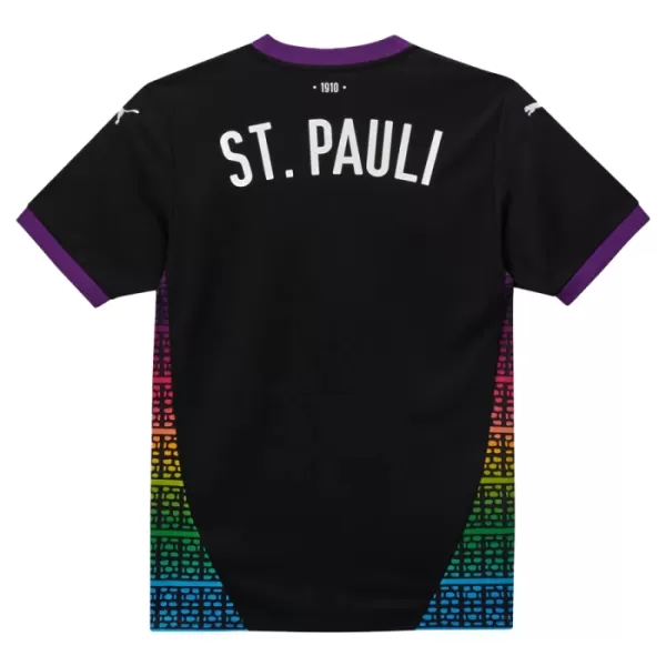 Günstige St Pauli Herrentrikot Ausweich 2024/25 Kurzarm