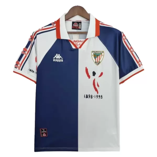 Günstige Athletic Bilbao 1997-98 Herrentrikot Auswärts Kurzarm