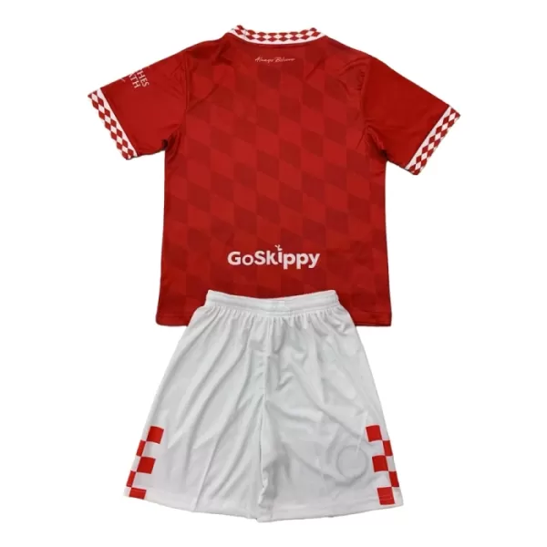 Günstige Bristol City Kindertrikot Heim 2024/25 Kurzarm