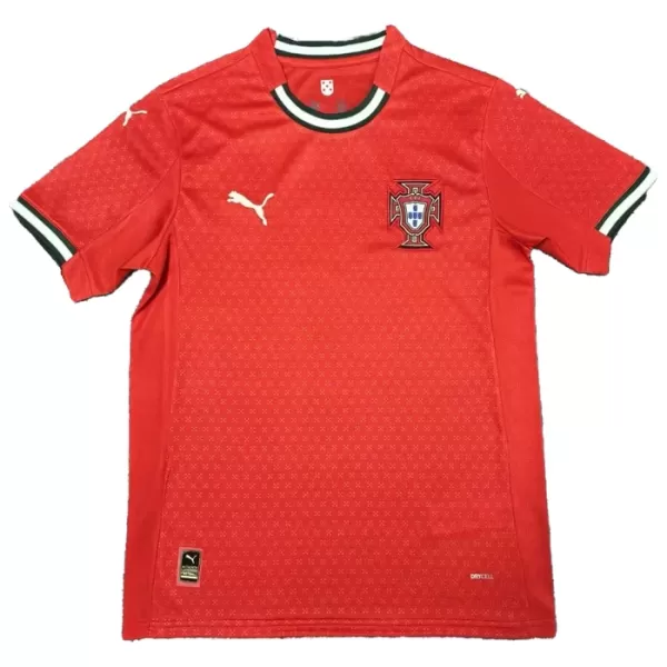 Günstige Portugal Herrentrikot Heim 2025 Kurzarm