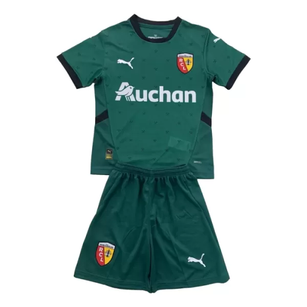 Günstige RC LENS Kindertrikot Auswärts 2024/25 Kurzarm