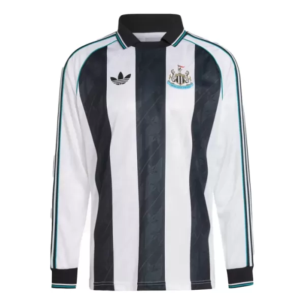 Günstige Newcastle United Herrentrikot Retro 2024/25 Langarm