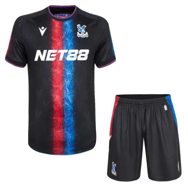 Günstige Crystal Palace Kindertrikot Ausweich 2024/25 Kurzarm