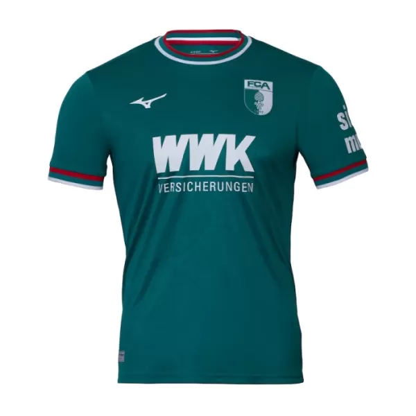 Günstige FC Augsburg Herrentrikot Auswärts 2024/25 Kurzarm