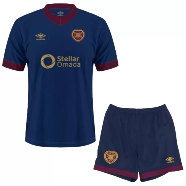 Günstige Heart of Midlothian Kindertrikot Ausweich 2024/25 Kurzarm