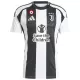 Günstige Juventus Turin SaveChildren Herrentrikot Heim 2024/25 Kurzarm