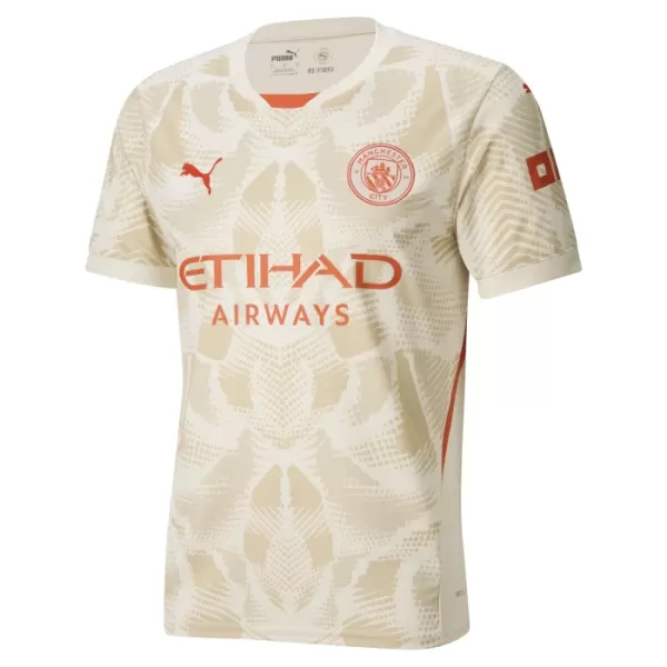 Günstige Manchester City Torwart Herrentrikot Ausweich 2024/25 Kurzarm