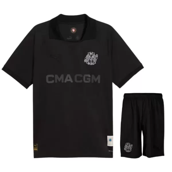 Günstige Olympique Marseille Torwart Kindertrikot Jubiläum 2024/25 Kurzarm