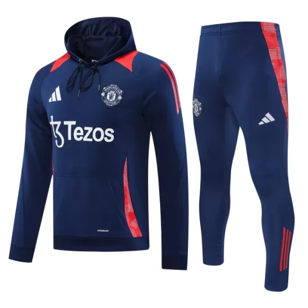 Manchester United Hoodie Trainingspullover 2024/25 Navy