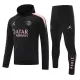 Paris Saint-Germain Hoodie Trainingspullover 2024/25 Schwarze