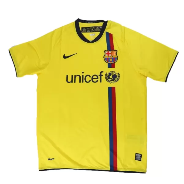 Günstige Barcelona 2008-09 Herrentrikot Auswärts Retro Kurzarm