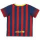 Günstige Barcelona 2013-14 Herrentrikot Heim Retro Kurzarm