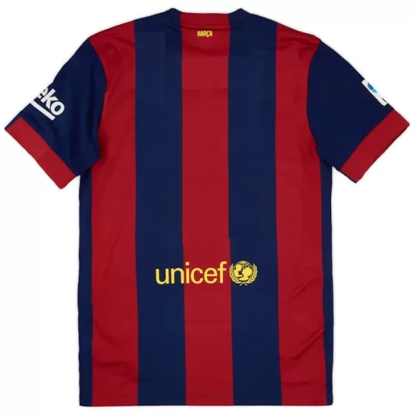 Günstige Barcelona 2014-15 Herrentrikot Heim Retro Kurzarm