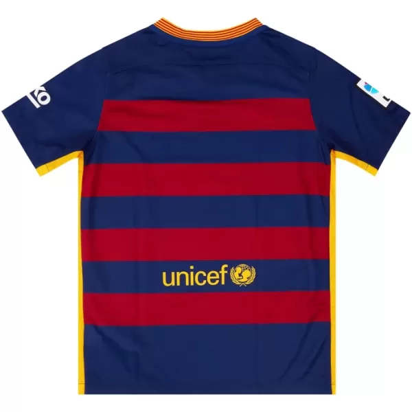 Günstige Barcelona 2015-16 Herrentrikot Heim Retro Kurzarm