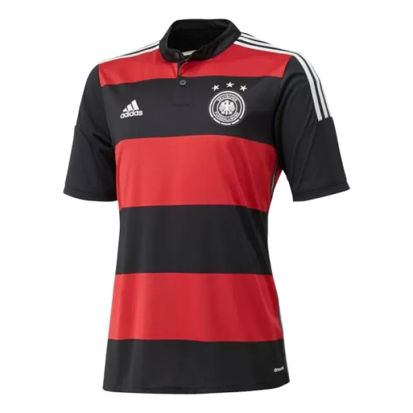 Günstige Deutschland 2014 Herrentrikot Auswärts Retro Kurzarm