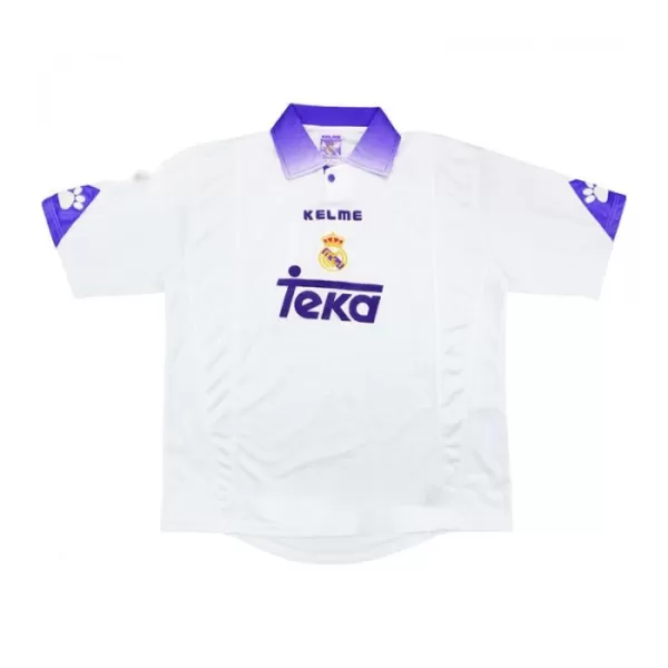 Günstige Real Madrid 1997-98 Herrentrikot Heim Retro Kurzarm