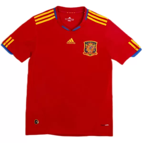 Günstige Spanien 2010 Herrentrikot Heim Retro Kurzarm