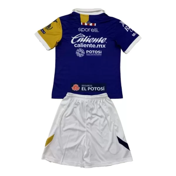 Günstige Atletico San Luis Kindertrikot Auswärts 2024/25 Kurzarm