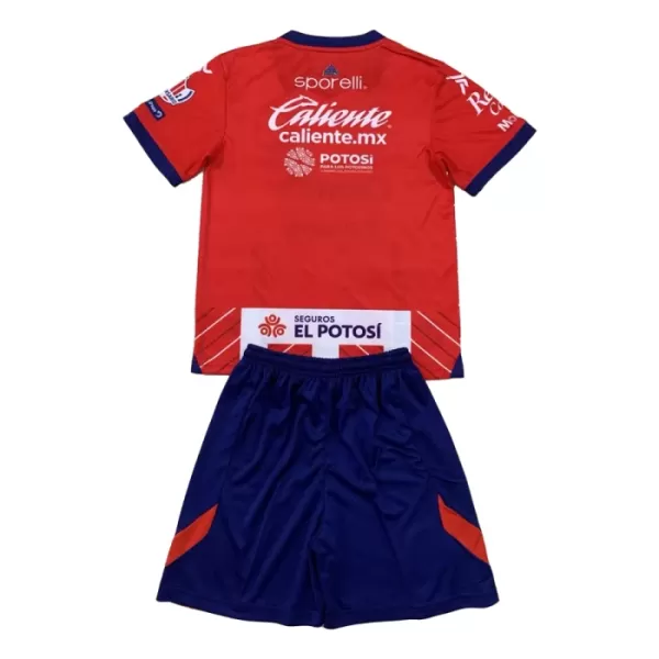 Günstige Atletico San Luis Kindertrikot Heim 2024/25 Kurzarm