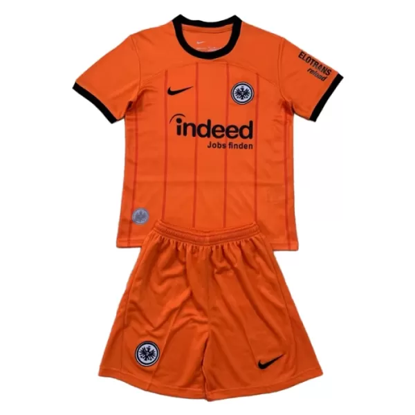 Günstige Eintracht Frankfurt Kindertrikot Ausweich 2024/25 Kurzarm