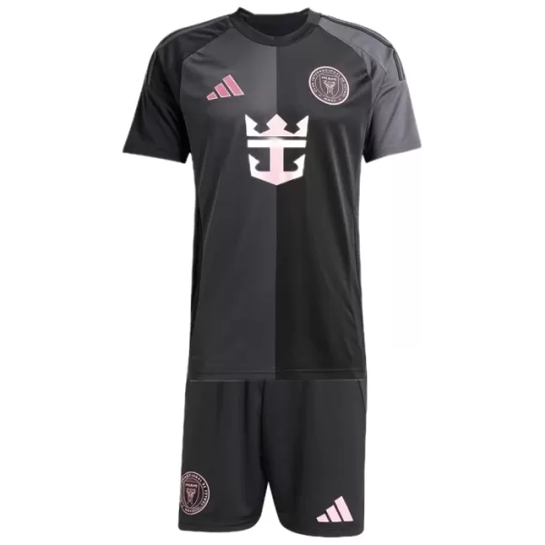 Günstige Inter Miami CF Kindertrikot Auswärts 2025/26 Kurzarm