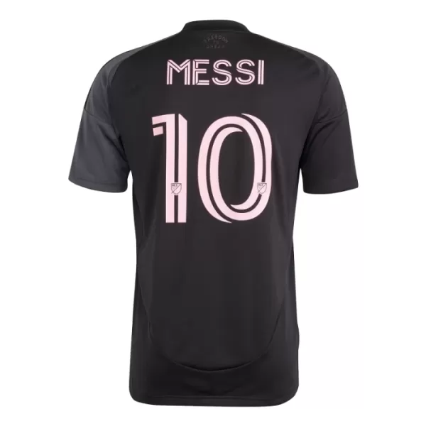 Günstige Inter Miami CF Messi 10 Herrentrikot Auswärts 2025/26 Kurzarm