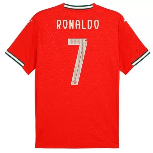 Günstige Portugal Ronaldo 7 Herrentrikot Heim 2025 Kurzarm