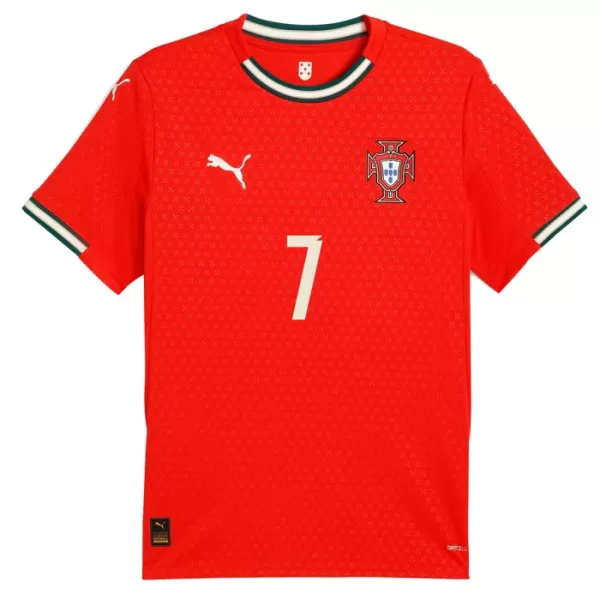 Günstige Portugal Ronaldo 7 Herrentrikot Heim 2025 Kurzarm