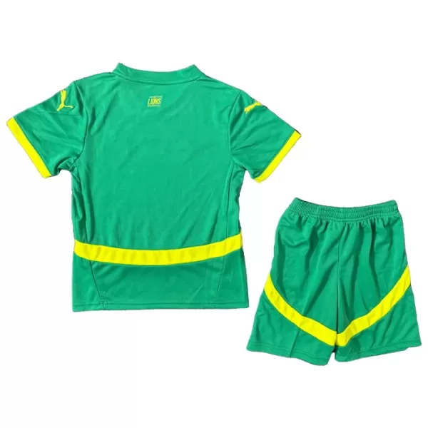 Günstige Senegal Kindertrikot Auswärts 2024/25 Kurzarm